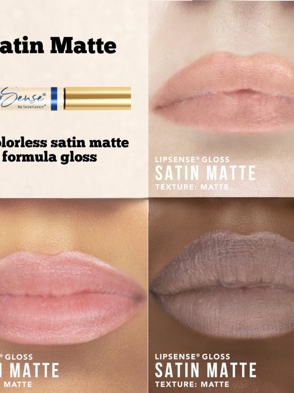 Satin Matte LipSense Gloss